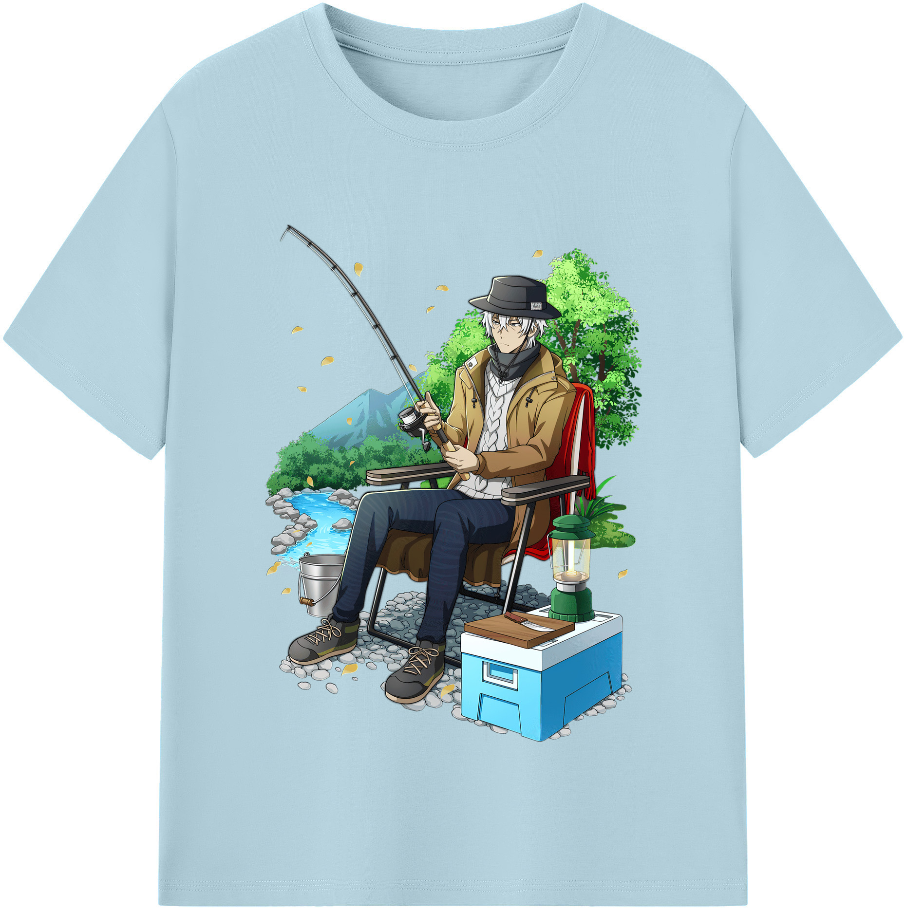 （画像用） 文豪ストレイドッグス Bungo Stray Dogs 綿100％半袖Tシャツ（フロントプリント）